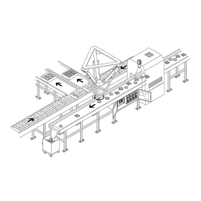 Delta Robot Arm Pick and Place Parallel Manipulator