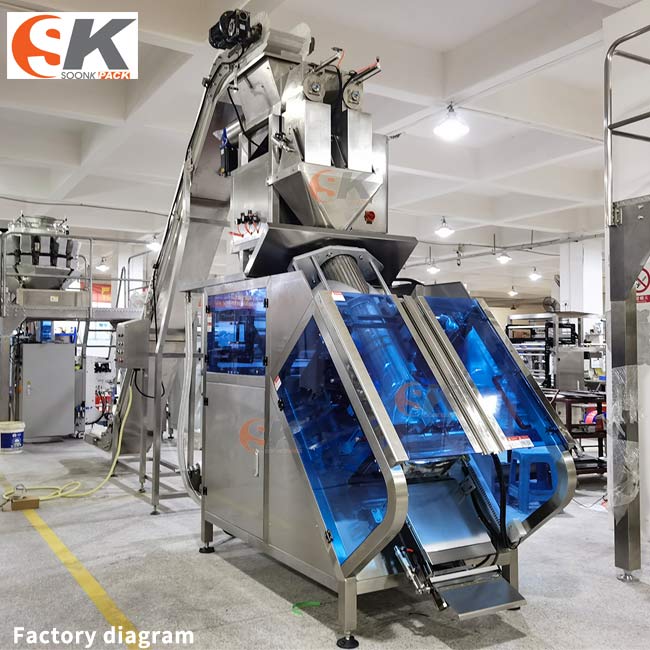 SK-L780 fully automatic ice cube packing machine