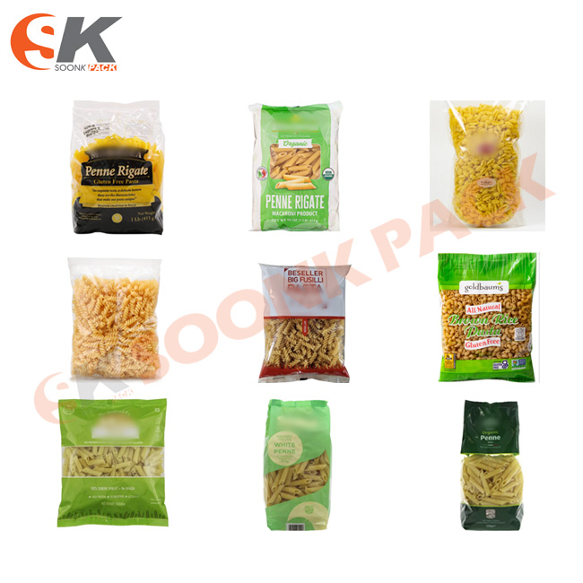 Pasta Form Fill Seal Vffs Machine Macaroni Pasta Packaging Machine