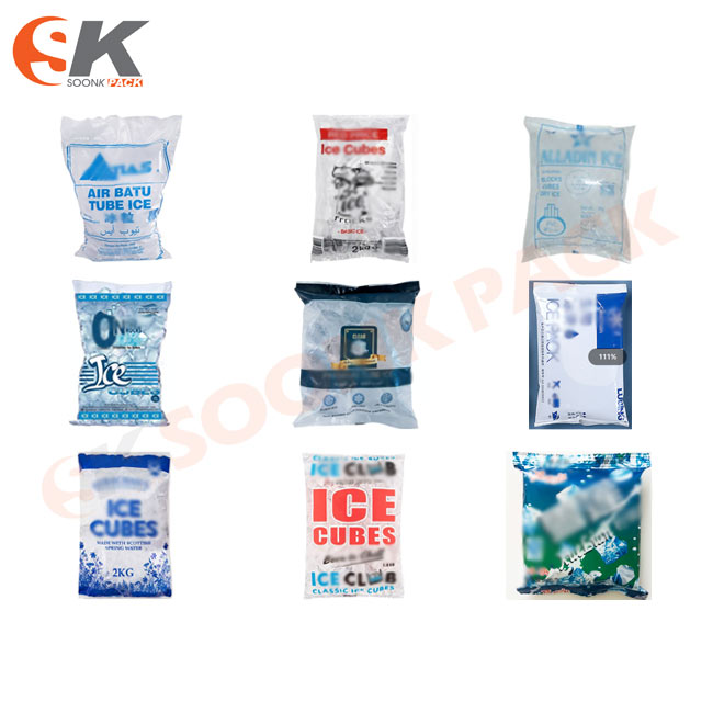 3kg crushed ice automatic filling and packaging machine