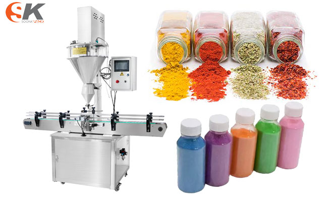 Powder-bottle-filling-machine