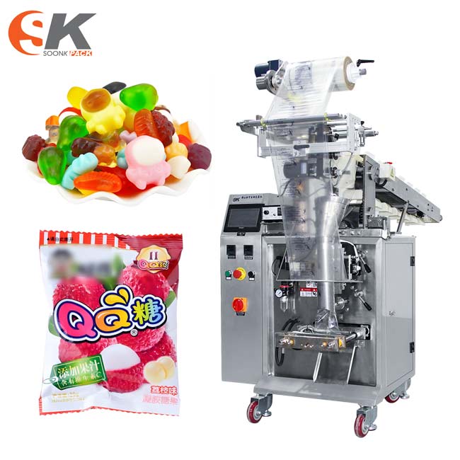 Semi-automatic qq candy packaging machine