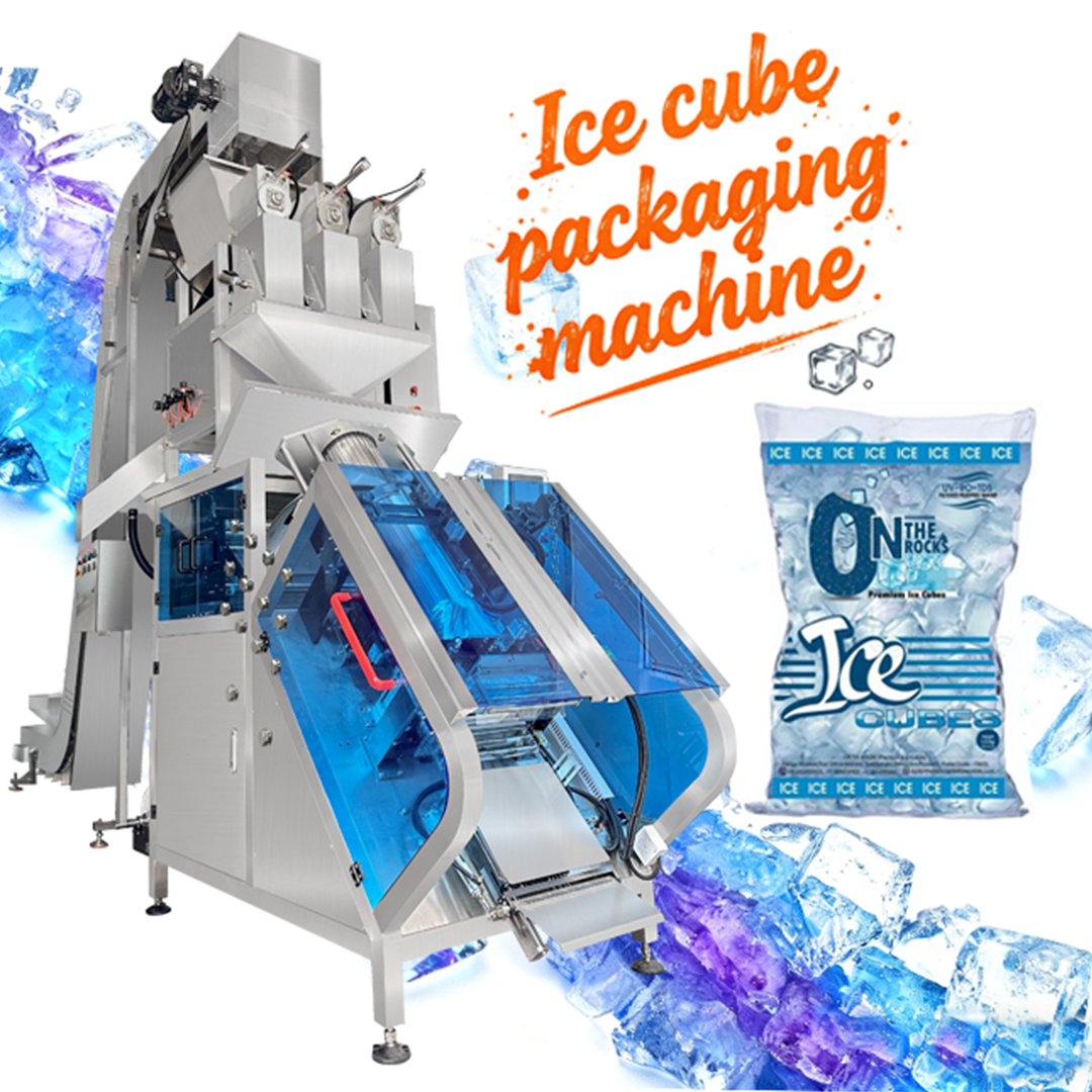 Automatic 3-10kg Tube Ice Packaging Machine