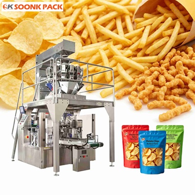 Fully Automatic Premade Pouch Chip Packaging Machine