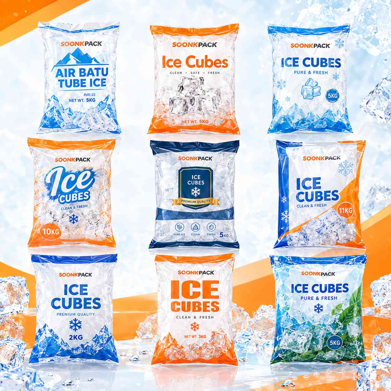 5–10kg Ice Packaging Machine  Automatic Ice Packing Machine