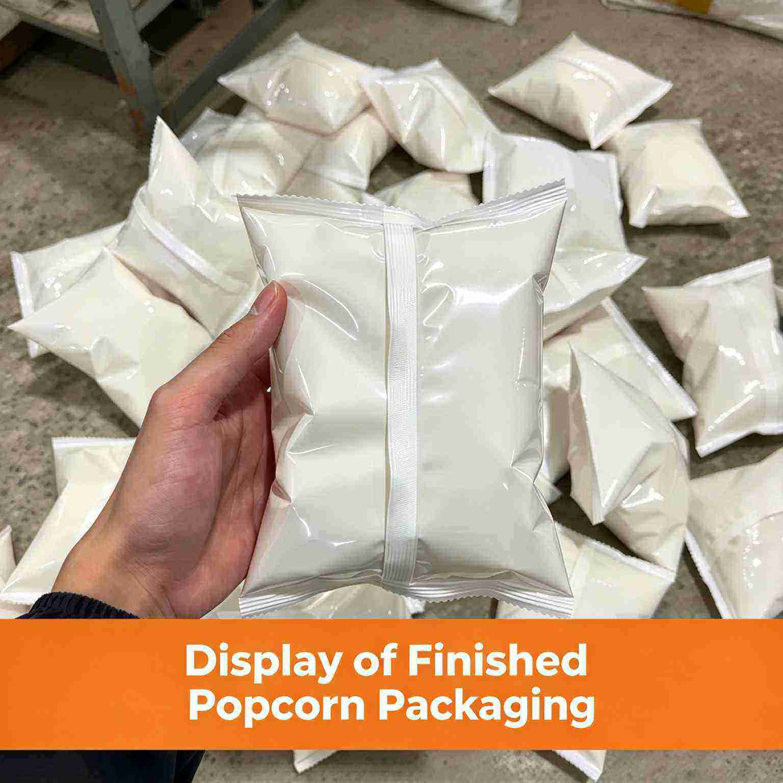 Automatic Popcorn Packaging Machine with Volumetric Cup Filler Automatic Popcorn Packaging Machine with Volumetric Cup Filler