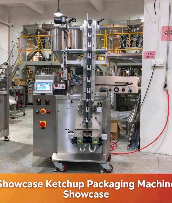 Tomato Ketchup Packaging Machine|Sauce Pouch Packing Machine - Image 4