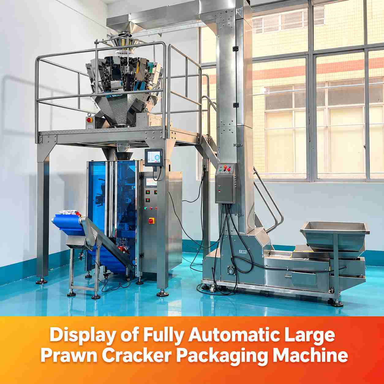 80g Puffed Food Shrimp Chips & French Fries Packaging Machine 80g Puffed Food Shrimp Chips & French Fries Packaging Machine